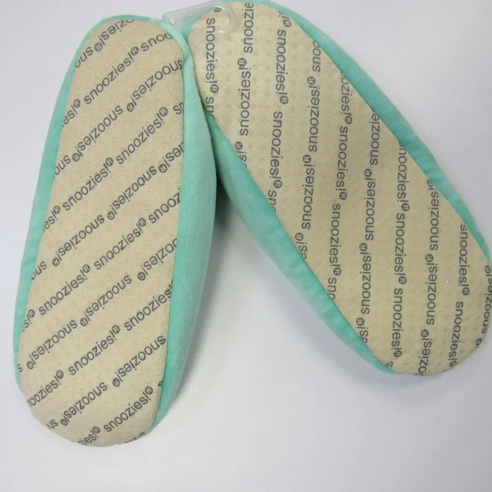 Women's Size 5/6 Small Snoozies! Save The Turtles Print Pairables Slippers NEW - Picture 4 of 6